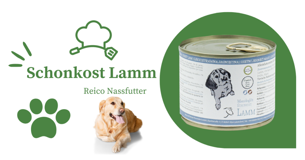 Maxidogvit Schonkost Lamm